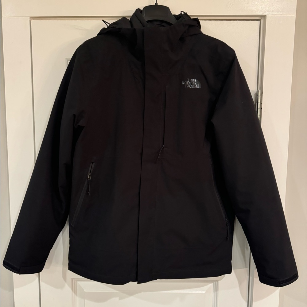 North Face Carto Triclimate Ski Jacket w/ Zip-In Liner Black Men’s M